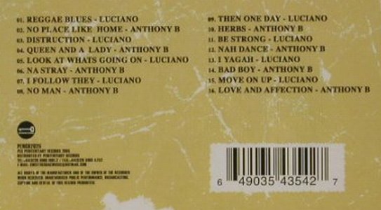 Luciano / Anthony B: Jah Warrior 3, FS-New, Penitentia, , 2005 Typ: CD Best.-Nr.: 92178 Preis: 10,00 Euro