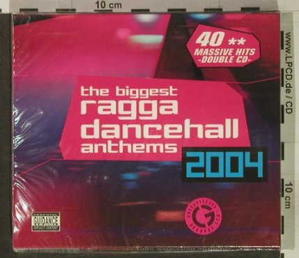 V.A.The Biggest Ragga: Dancehall Anthems 2004, FS-New, Greensleeves Rec, EU, 2004 Typ: 2CD Best.-Nr.: 92446 Preis: 10,00 Euro
