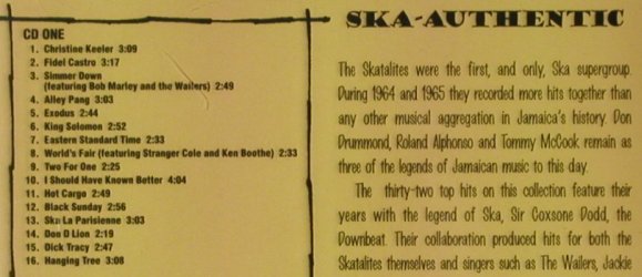 Skatalites: Foundation Ska, Heartbeat (CD HB 185/186), US, 1997 Typ: 2CD Best.-Nr.: 92822 Preis: 10,00 Euro