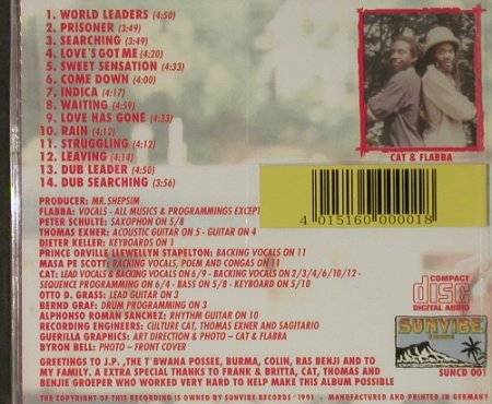 Flabba: Moving Forward, FS-New, Sunvibe(SUNCD 001), D, 1991 - CD - 92880 - 10,00 Euro