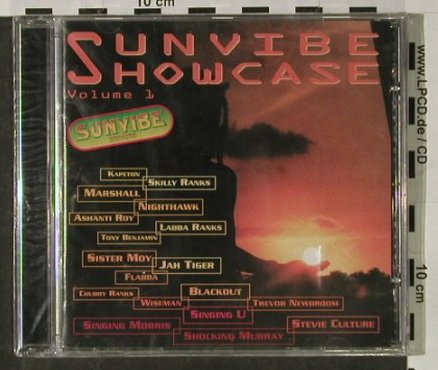 V.A.Sunvibe Showcase Vol.1: Jah Tiger...Sunvibe Massive, 19 Tr., Sunvibe (SUNCD 008), D,FS-New, 1997 Typ: CD Best.-Nr.: 92881 Preis: 7,50 Euro