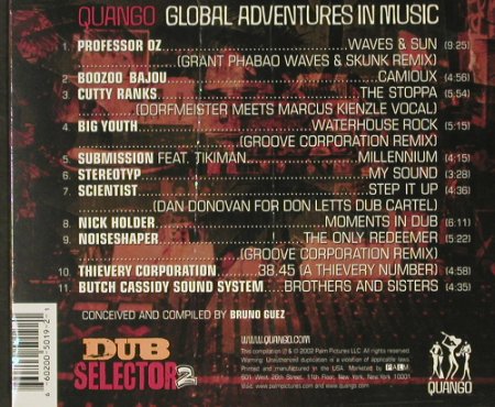 V.A.Dub Selector 2: 11 Tr, Digi, FS-New, Quango(QMG 5019-2), US, 2002 - CD - 93005 - 10,00 Euro