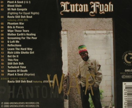 Fyah,Luton: Phantom War, FS-New, Greensleeves Rec.(), UK, 2006 - CD - 93582 - 10,00 Euro