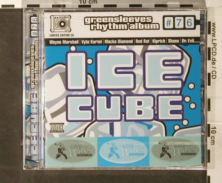 V.A.Greensleeves Rhythm Album: #76, Ice Cube,FS-New, Greensleeves Rec(GRELcd776), UK, 2005 - CD - 93746 - 10,00 Euro