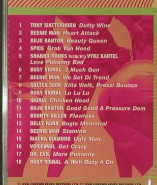 V.A.Ragga Ragga Ragga !: 2006, FS-New, Greensleeves Rec., UK, 2006 Typ: CD Best.-Nr.: 93934 Preis: 7,50 Euro