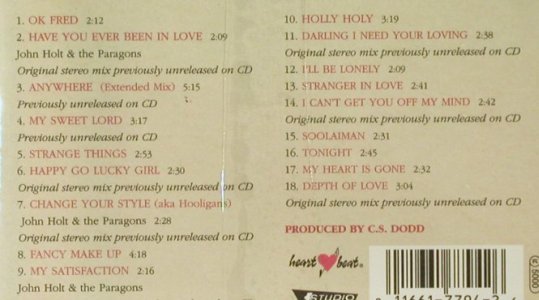 Holt,John: I Can't Get You Out Off Mind, Trojan(), UK, 2006 - CD - 94017 - 10,00 Euro