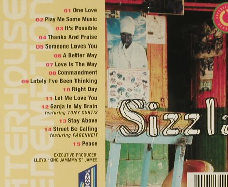 Sizzla: Waterhouse Redemption,FS-New, Greensleeves Rec. (GRELCD291), UK, 2006 Typ: CD Best.-Nr.: 94071 Preis: 10,00 Euro