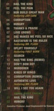 Mojah,Fantan: Hail the King, FS-New, Greensleeves Rec., UK, 2005 Typ: CD Best.-Nr.: 94209 Preis: 10,00 Euro