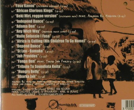 Manjul: Faso Kanou, Dub To Mali, FS-New, Humble Ark, F, 2005 Typ: CD Best.-Nr.: 94213 Preis: 10,00 Euro