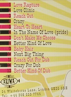 Love Clinic: Same, Ariwa (ARICD157), UK Typ: CD Best.-Nr.: 95135 Preis: 10,00 Euro