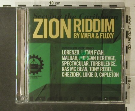 V.A.Zion Riddim by Mafia & Fluxy: 12 Tr., FS-New, Heartbeat (HBECD 20651), NL, 2005 Typ: CD Best.-Nr.: 96200 Preis: 10,00 Euro