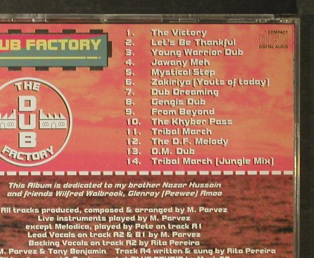 Dub Factory: Voyage Into Dub, Roots Rec.(), UK, 1995 - CD - 96356 - 10,00 Euro