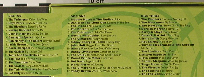 V.A.Trojan Carnival: 50 Tracks,Box,Lim.Ed., Trojan (TJETD132), UK, 2003 Typ: 3CD Best.-Nr.: 96399 Preis: 12,50 Euro