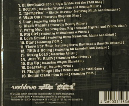 Sly & Robbie: Rhythm Doubles, Rootdown, D, 2006 Typ: CD Best.-Nr.: 96676 Preis: 7,50 Euro