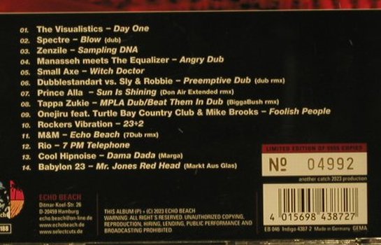 V.A.King Size Dub Chapter 10: 14 Tr., Lim.Ed.No.04992, Echo Beach(046), D, 2003 - CD - 97819 - 14,00 Euro