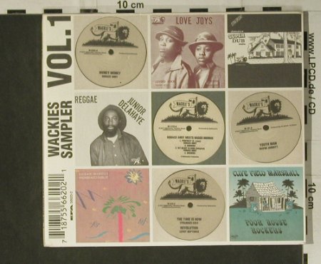 V.A.Wackies Sampler Vol.1: 18 Tr., Digi, Wackies (S-01),  Typ: CD Best.-Nr.: 98598 Preis: 10,00 Euro