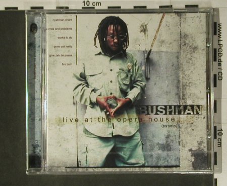 Bushman: Live At The Opera House, FS-New, Nocturne(OTCD 921), F, 2002 - CD - 98656 - 10,00 Euro