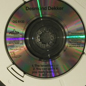 Dekker,Desmond & Aces: The Israelites +2, Old Gold(OG 6133), , 1989 - CD3inch - 98772 - 3,00 Euro