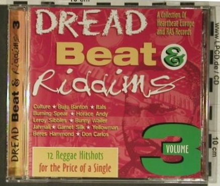 V.A.Dread Beat Riddims Vol.3: Yelloman...Leroy Sibbles, 16 Tr., CRS(903), NL, 1996 - CD - 98887 - 5,00 Euro