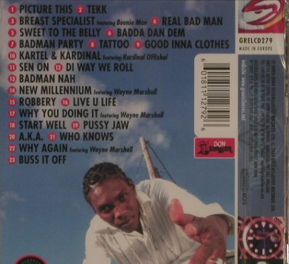 Vybz Kartel: More Up 2 di Time, Greensleeves Rec. (GRELcd279), EU, 2004 Typ: CD Best.-Nr.: 99815 Preis: 7,50 Euro
