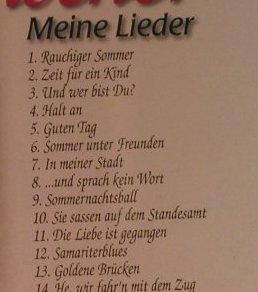 Fischer,Veronika: Meine Lieder, 14 Tr., Ariola(), D, 1997 - CD - 50619 - 5,00 Euro