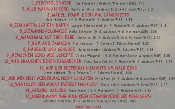 V.A.Kein Köm und'n Bier ohne Schiff: Fips Asmussen...Christian Anders, MSE(201990-204), , 2001 - CD - 50829 - 6,00 Euro