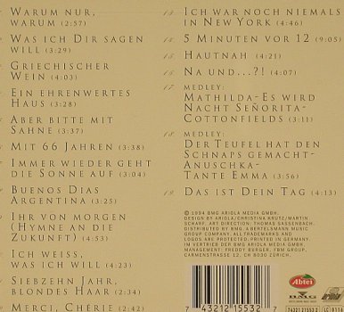 Jürgens,Udo: Aber Bitte Mit Sahne,sei.gr.Erfolge, BMG(), D, 1994 - CD - 50967 - 5,00 Euro