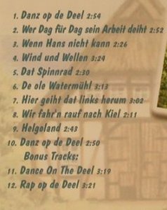 Jenssen,Sven: Danz op de Deel, DA Musik/Sonia, , 2000 Typ: CD Best.-Nr.: 51289 Preis: 5,00 Euro