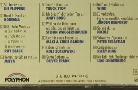 V.A.Der Grosse Preis: 88/89 - 16 Tr., Polyphon (837 444-2), D Typ: CD Best.-Nr.: 51440 Preis: 5,00 Euro
