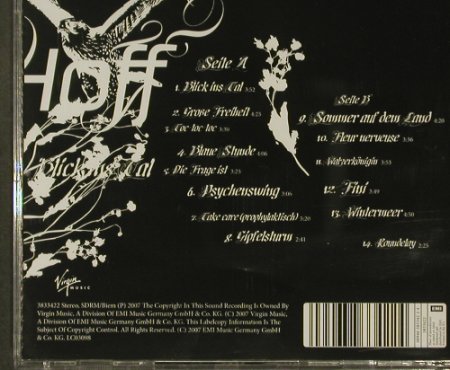 Hoff,Kitty & Foret-Noire: Blick Ins Tal, Virgin(3833422), D, 2007 - CD - 52521 - 10,00 Euro
