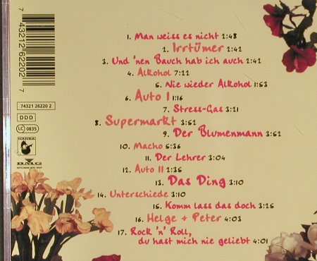 Von Der Lippe,Jürgen: Der Blumenmann, BMG, EEC, 95 Typ: CD Best.-Nr.: 52591 Preis: 7,50 Euro