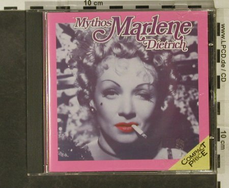 Dietrich,Marlene: Mythos M.D., Odeon(CDP 538-159860), EU,  - CD - 52592 - 7,50 Euro