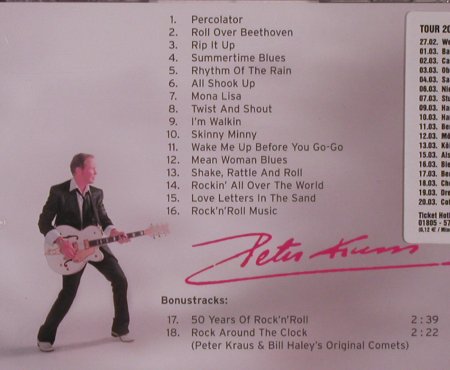 Kraus,Peter: Rock'n'Roll Is Back-Neuaufnahmen, Koch(9867799), D, 2004 - CD - 52758 - 7,50 Euro
