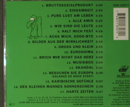 Geier Sturzflug: Das Beste Von, Ariola(), D, 1993 - CD - 53951 - 7,50 Euro