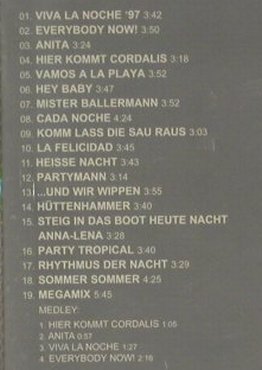 Cordalis: Best of-Das Ultimative Party Album, EMI(), EU, 01 - CD - 53990 - 5,00 Euro