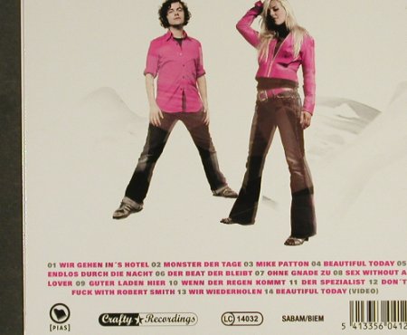 Planetakis: Beautiful Today,Digi, 13Tr.+video, Crafty Recordings(), EU, 2006 - CD - 54196 - 7,50 Euro