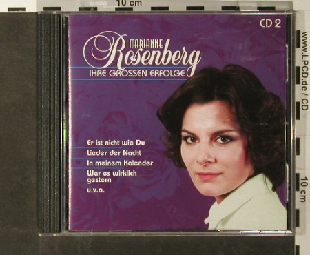 Rosenberg,Marianne: Ihre Grossen Erfolge, CD2, BMG (74321 46659 2), D, 1997 Typ: CD Best.-Nr.: 57461 Preis: 7,50 Euro