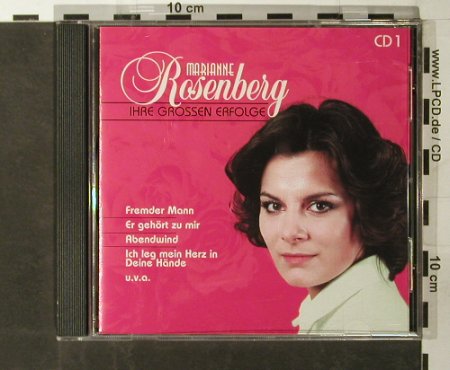 Rosenberg,Marianne: Ihre Grossen Erfolge, CD1, BMG (74321 46659 2), D, 1997 Typ: CD Best.-Nr.: 57965 Preis: 7,50 Euro