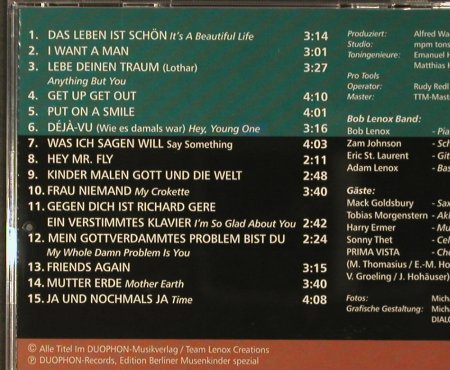 Winter,Judy: ...Singt Bob Lennox, Duophon, D, 2000 Typ: CD Best.-Nr.: 59032 Preis: 4,00 Euro