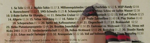 Erkan & Stefan: Auf Kleba, Lawine, , 01 Typ: CD Best.-Nr.: 59789 Preis: 5,00 Euro