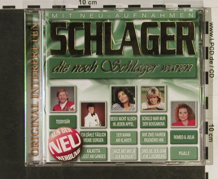 V.A.Schlager die noch Schlager Ware: G.Wendland...Gunter Gabriel, 20 Tr., Edition Nordstern(QSV 211), D, 2002 - CD - 60735 - 5,00 Euro