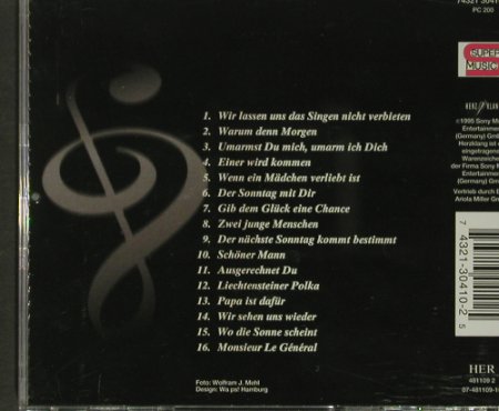 York,Tina: Meine schönsten Lieder, Herzklang, A, 1995 Typ: CD Best.-Nr.: 61021 Preis: 7,50 Euro
