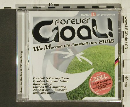 V.A.Forever Goal !: Wir machen d.Fussball Hits2006, Klubbstyle(), ,FS-new, 2006 - CD - 61208 - 10,00 Euro