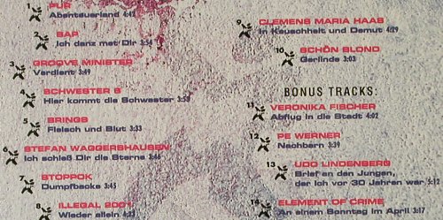 V.A.Deutsch Pur: Album zur ZDF Serie, 14 Tr., Polyd., D, 95 Typ: CD Best.-Nr.: 61689 Preis: 2,50 Euro