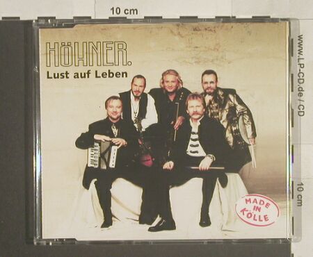 Höhner: Lust Auf Leben+2, EMI, NL, 96 Typ: CD5" Best.-Nr.: 62028 Preis: 2,50 Euro