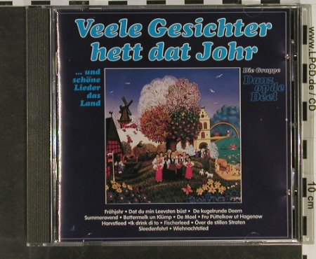 Danz Op De Deel: Veele Gesichter Hett Dat Johr, LN(1003 TL), D,  - CD - 62051 - 7,50 Euro
