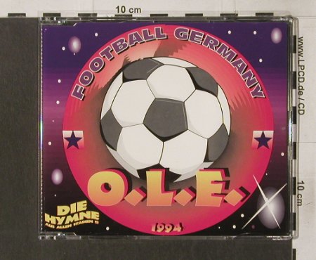 O.L.E: Football Germany+3-Die Hymne, Electrola(), NL, 94 - CD5inch - 62274 - 1,50 Euro
