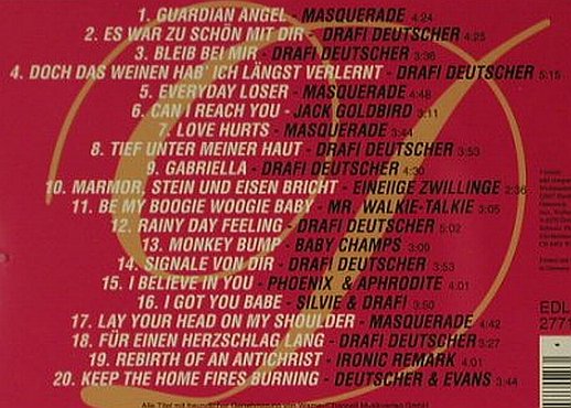 Deutscher,Drafi: Das Beste von, 20 Tr., Edel(), D, 94 - CD - 62925 - 7,50 Euro