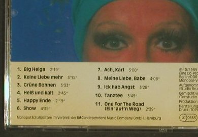 Hahnemann,Helga: Big Helga, Monopol(), D, 89 - CD - 63400 - 5,00 Euro