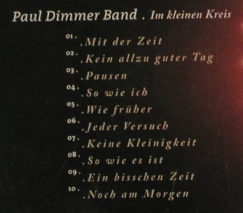Dimmer Band,Paul: Im Kleinen Kreis, Tapete(20622), D, 2002 - CD - 63573 - 4,00 Euro